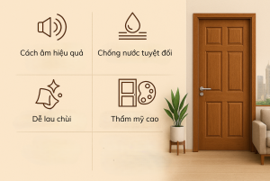 Lợi ích khi dùng cửa nhựa composite
