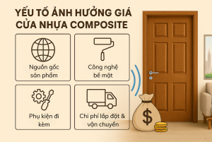 Yếu tố ảnh hưởng đến giá cửa