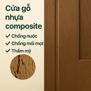 Ưu điểm cửa gỗ nhựa composite
