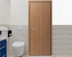 Cửa nhựa giả gỗ toilet