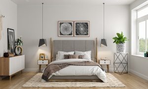 Nội thất phòng ngủ phong cách Bắc Âu