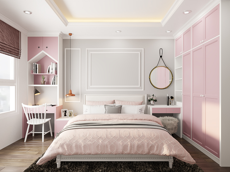 Nội thất phòng ngủ hài hòa