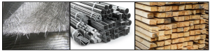 Các vật liệu phổ biến