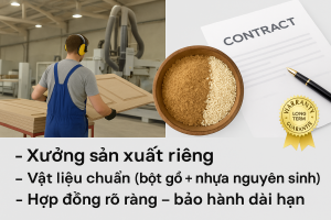 Tiêu chí chọn nhà phân phối cửa composite