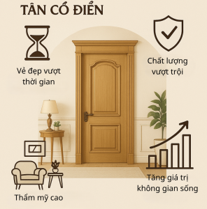 Ưu điểm cửa tân cổ điển
