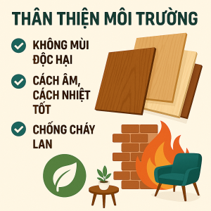 Cửa HB Door thân thiện với môi trường