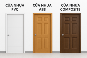 Các loại cửa nhựa nhà tắm giá rẻ