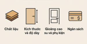 Lưu ý khi chọn cửa phòng ngủ cách nhiệt