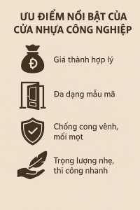 Ưu điểm nổi bật của cửa công nghiệp