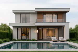 Biệt thự hiện đại có hồ bơi