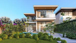 Biệt thự nhà vườn phong cách hiện đại