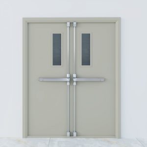 Cửa thép chống cháy 2 cánh