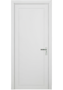 Mẫu cửa gỗ HDF sơn trắng sang trọng