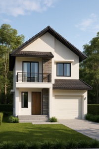 Nhà 2 tầng nông thôn