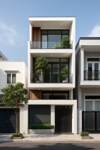 Nhà phố phong cách hiện đại