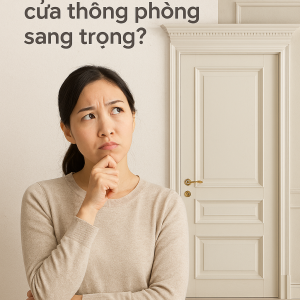 Vì sao nên chọn cửa thông phòng sang trọng?