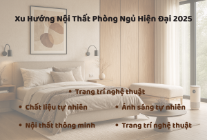 Nội thất phòng ngủ hiện đại