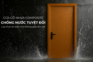 Cửa composite chống nước tuyệt đối