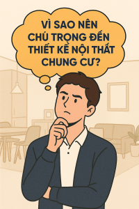 Vì sao nên chú trọng đến thiết kế nội thất chung cư?